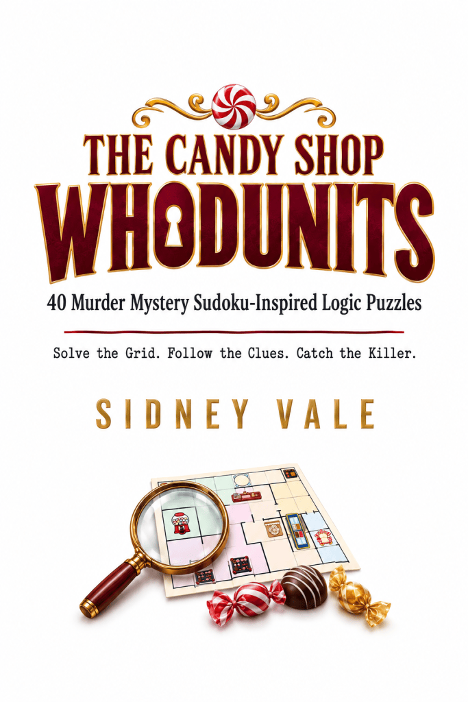 The Candy Shop Whodunits by Sidney Vale — book cover