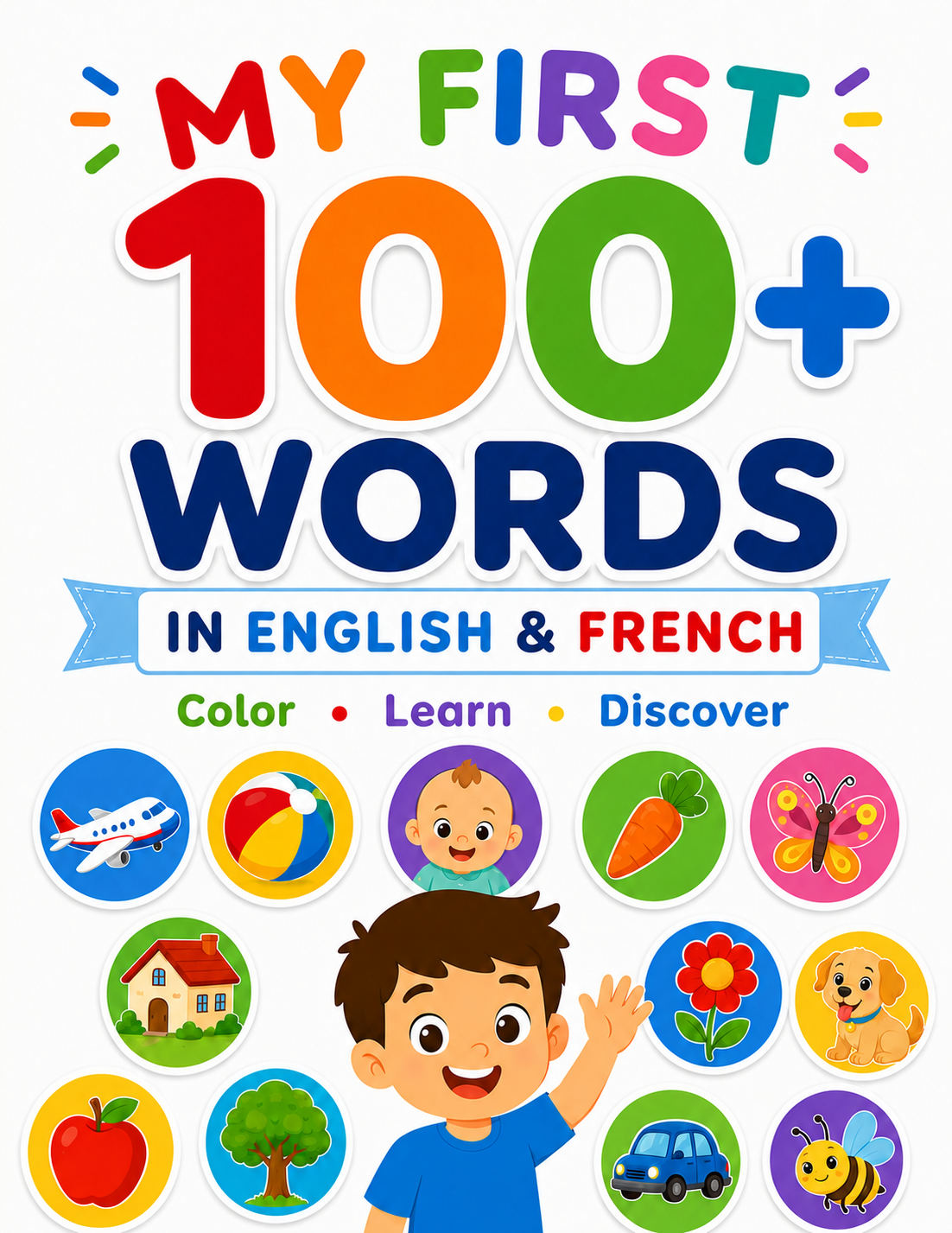 Cover of My First 100+ Words in English & French